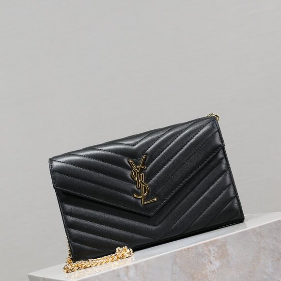 ysl monogram ladies shoulder bag - Picture 2 of 9